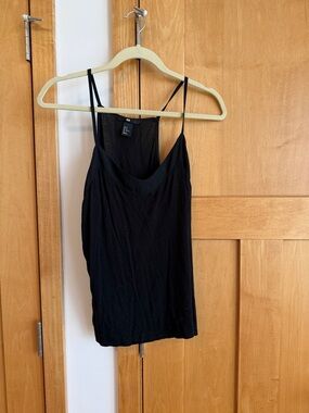 H&M. Black Women's Spaghetti Strap Tank Top. M.